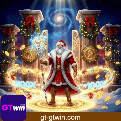 Visual apresentando títulos de fortune da GTWIN com gráficos vibrantes e prêmios elevados